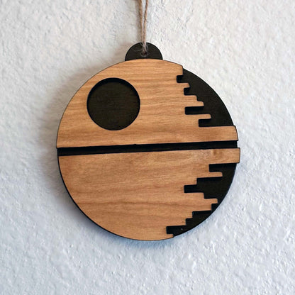 Handmade wood Christmas ornaments. Beach, turtle, Hawaiian, octopus, sports, patriotic, pop culture, Star Wars, and Marvel themed. And there's donuts! Variety of color options available. Custom and personalization options. Made by Space Rubber Ducky Designs in the USA.