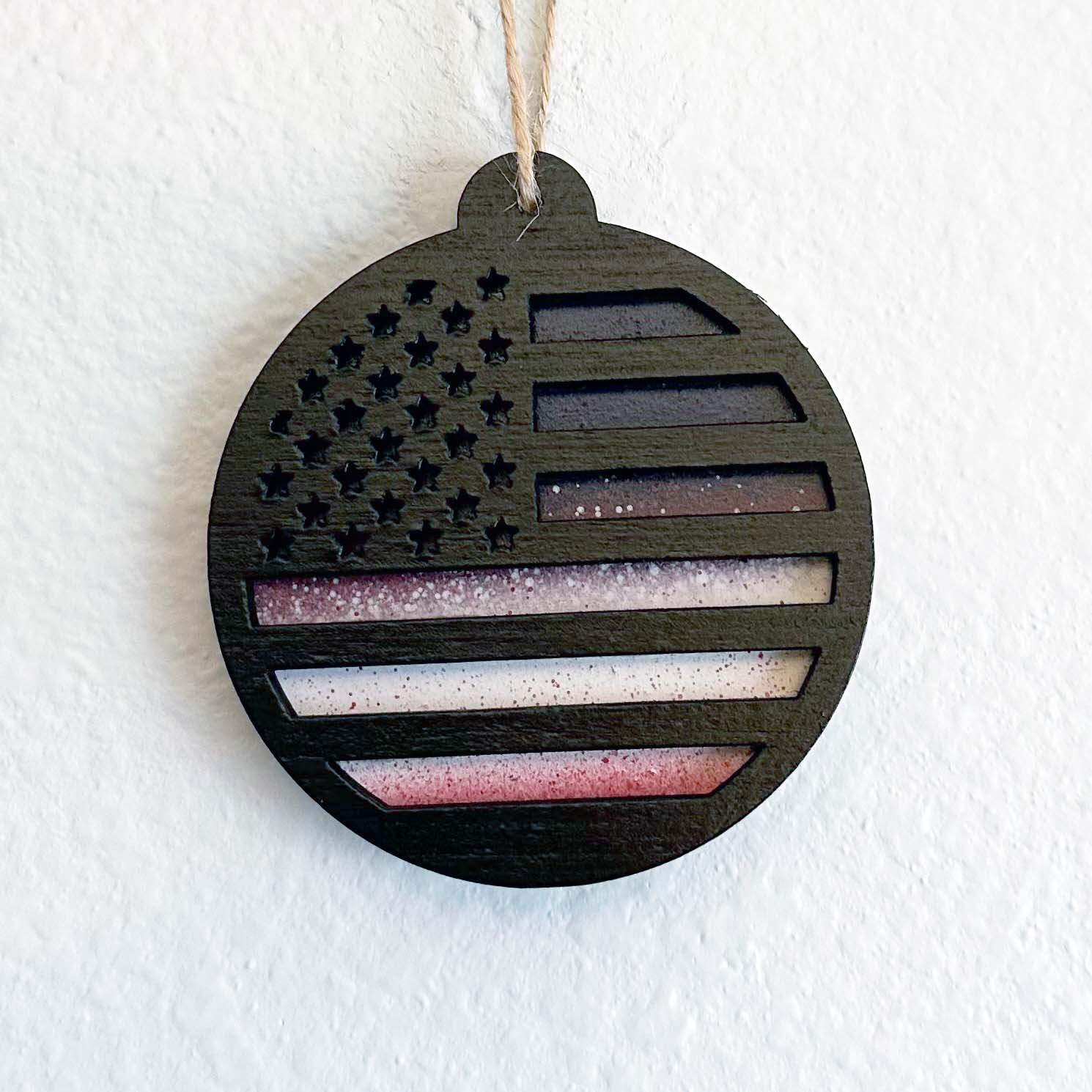 Handmade wood Christmas ornaments. Beach, turtle, Hawaiian, octopus, sports, patriotic, pop culture, Star Wars, and Marvel themed. And there's donuts! Variety of color options available. Custom and personalization options. Made by Space Rubber Ducky Designs in the USA.
